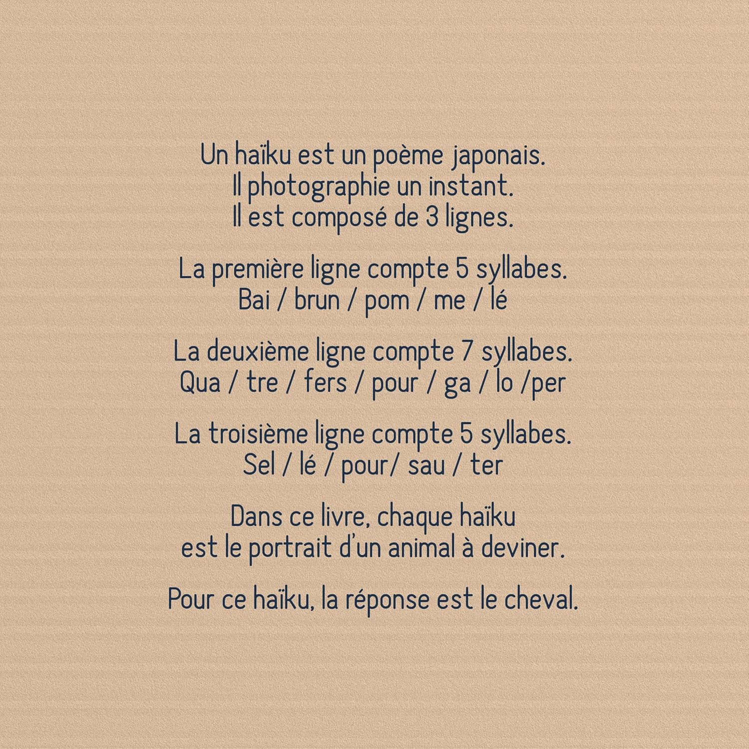 HAIKUS DES ANIMAUX – Image 2
