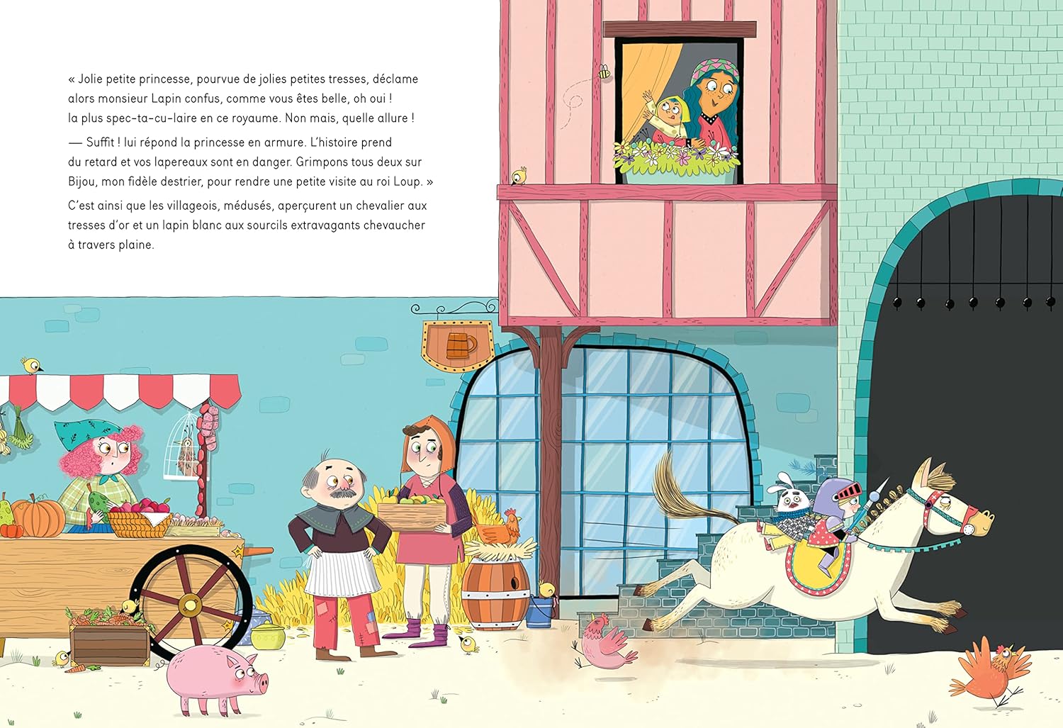 LA PRINCESSE, LE LAPIN ET LE LOUP – Image 2