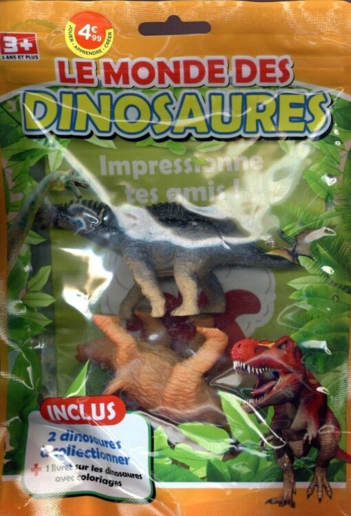 POCHETTE - LE MONDE DES DINOSAURES