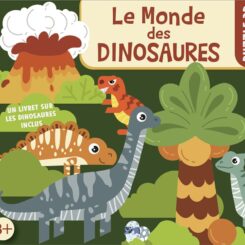 COFFRET PUZZLE 3D - LE MONDE DES DINOSAURES