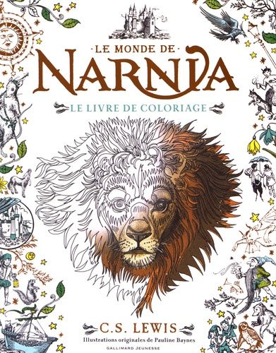LE MONDE DE NARNIA - LE LIVRE DE COLORIAGE