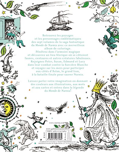LE MONDE DE NARNIA - LE LIVRE DE COLORIAGE – Image 4