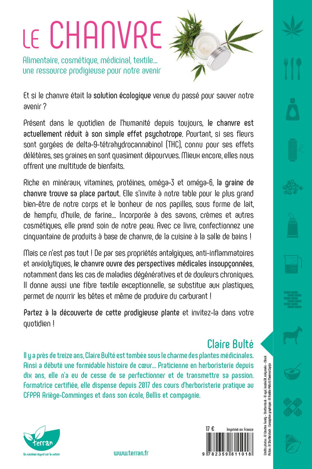 LE CHANVRE - ALIMENTAIRE, COSMETIQUE, MEDICINAL, TEXTILE... – Image 2