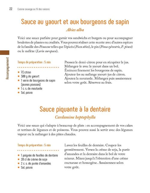CUISINE SAUVAGE AU FIL DES SAISONS – Image 3