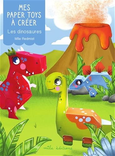 MES PAPER TOYS A CREER - LES DINOSAURES