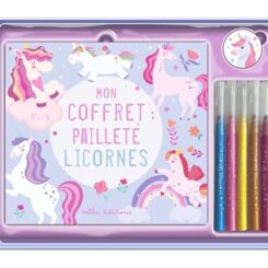 MON COFFRET PAILLETE - LICORNES