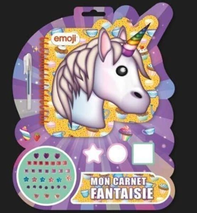CARNET FANTAISIE - LICORNE