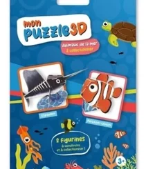 PUZZLE 3D - ANIMAUX DE LA MER