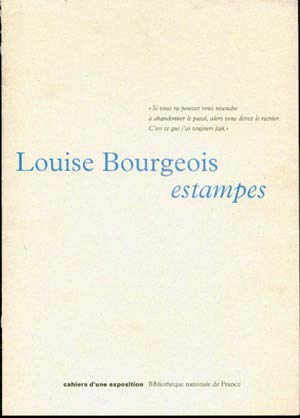 LOUISE BOURGEOIS - ESTAMPES