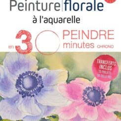 PEINTURE FLORALE A L'AQUARELLE EN 30 MINUTES CHRONO