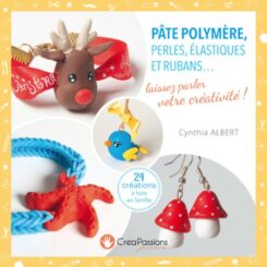 PATE POLYMERE, PERLES, ELASTIQUES ET RUBANS...
