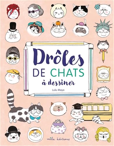 DROLES DE CHATS A DESSINER