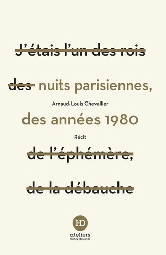 NUITS PARISIENNES DES ANNEES 1980